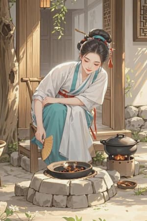 Quán Cơm Nhỏ Của Nữ Phụ Cổ Xuyên Kim: Xuyên không không đáng sợ, đáng sợ là… vợ cũ của nam chính!